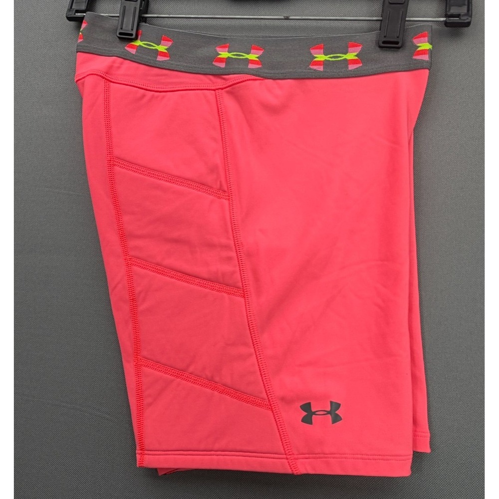 Under Armour Padded Slider Compression Shorts Pink Softball | Women's Large